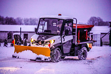 Sněhová radlice na elektromobily Alké