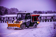 Sněhová radlice na elektromobily Alké